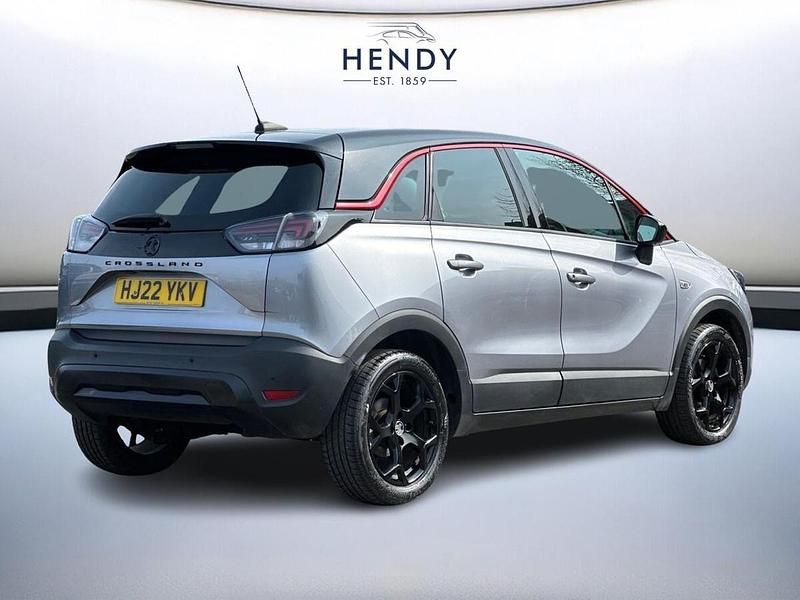 Used Vauxhall Crossland GS Line 108 HP (79 kW) 2022 Grey SUV