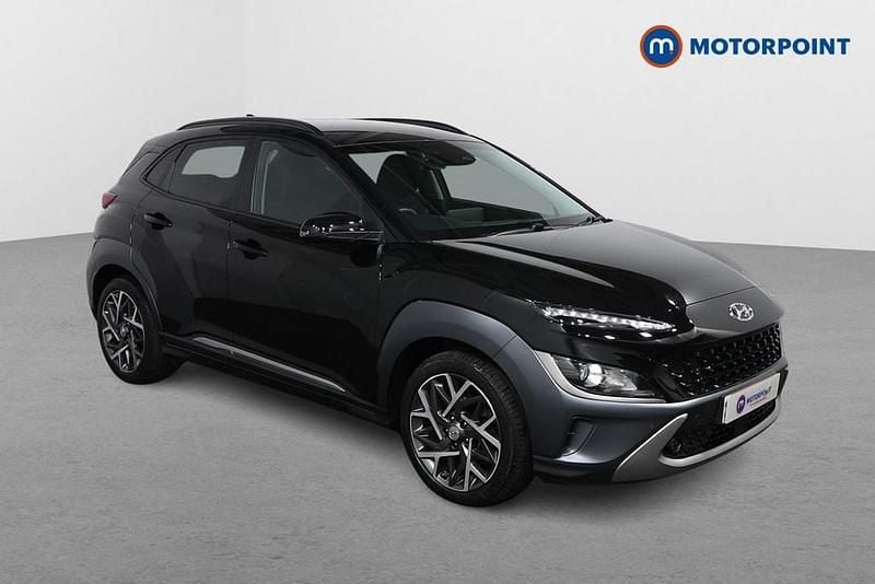 Black Used 2021 Hyundai Kona Premium SUV | £17,449 (Fair price) - Image 1/4