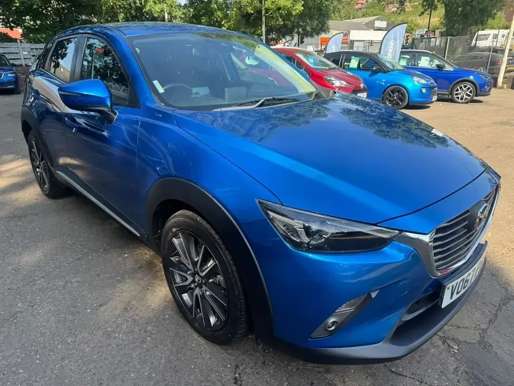 Used Mazda CX-3 Inclusive 150 HP (110 kW) 2017 Blue SUV