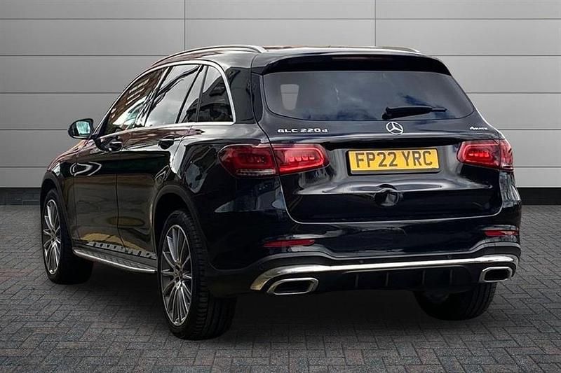 Used Mercedes GLC220 AMG Line Premium 194 HP (142 kW) 2022 Black Estate