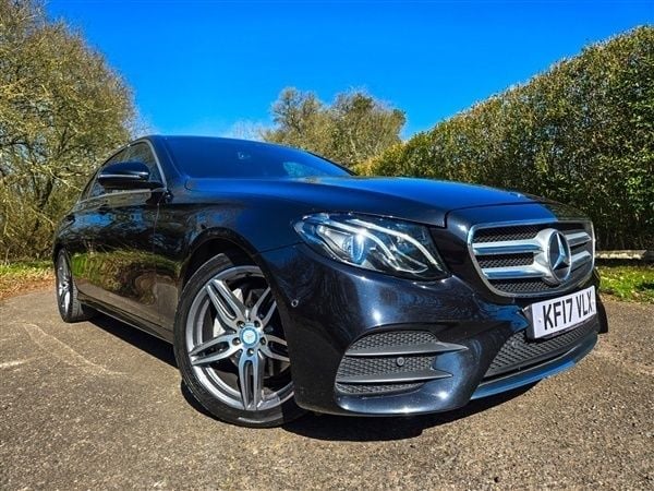 Black Used 2017 Mercedes E220 AMG line Sedan | £14,980 (Fair price) - Image 1/1