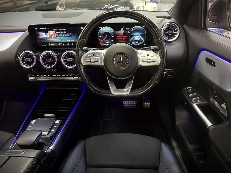 Used Mercedes EQA250 AMG line 139 kW (190 HP) 2021 Blue SUV