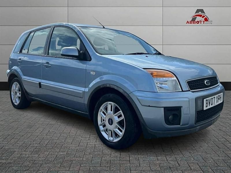 Used Ford Fusion Zetec 99 HP (72 kW) 2007 Blue Hatchback