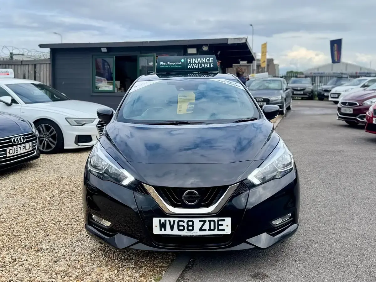 Second-hand Nissan Micra N-Connecta 90 CP (66 kW) 2018 Negru Hatchback