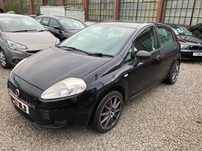 Black Used 2007 Fiat Grande Punto Active Hatchback | £395 (Fair price) - Image 1/4