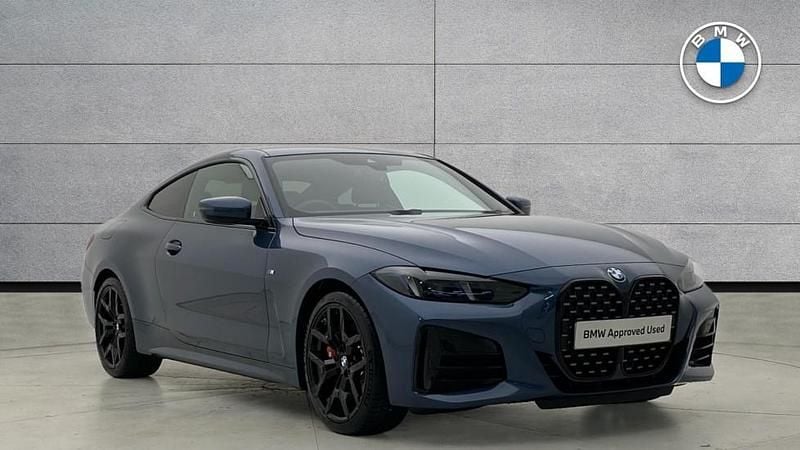 Blue Used 2025 BMW 420 M Sport Coupe | £40,490 (Good price) - Image 1/4