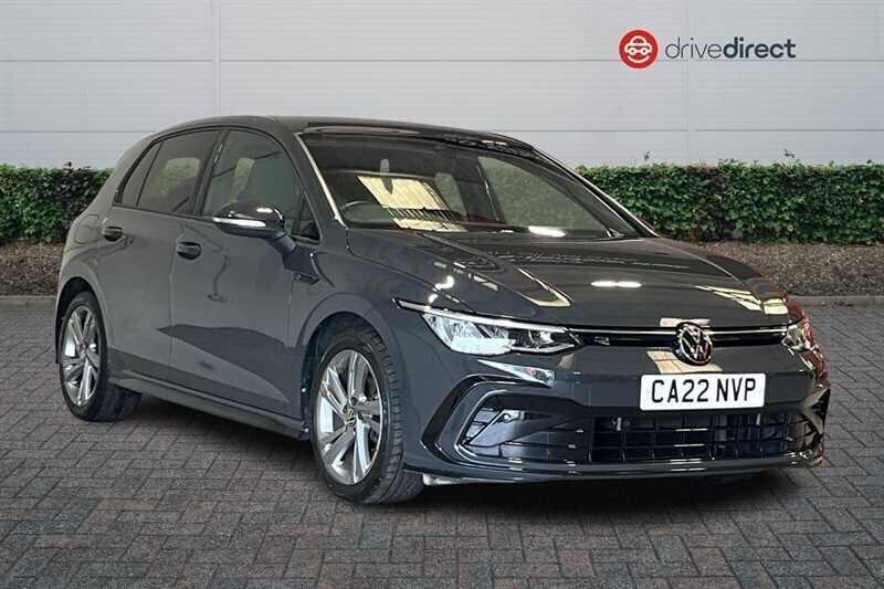 Grey Used 2022 VW Golf VIII R-line Hatchback | £18,749 (A bit pricey) - Image 1/4