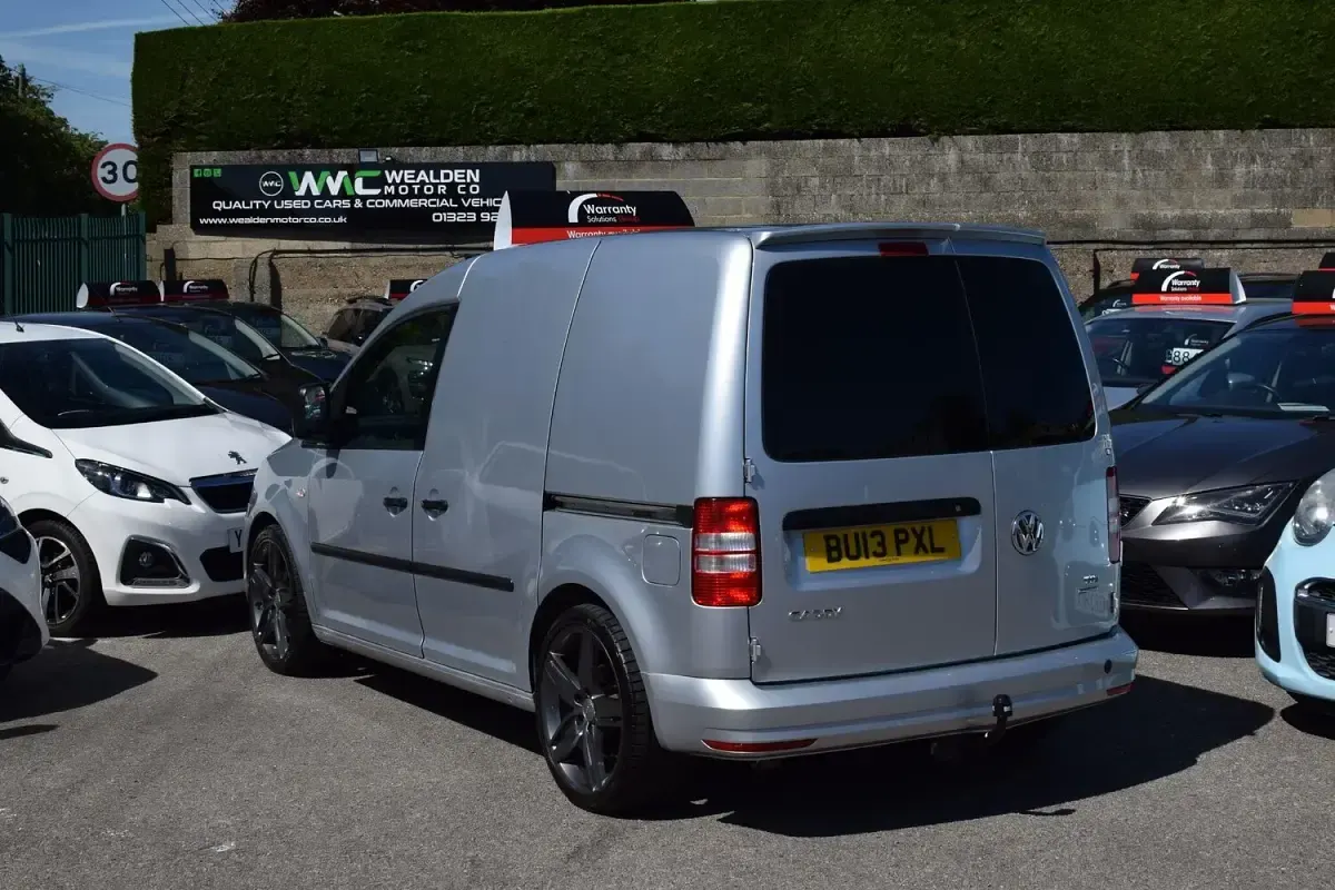 Used VW Caddy 102 HP (75 kW) 2013 Silver MPV