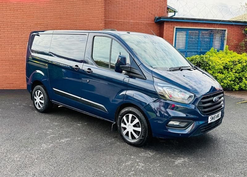 Blue Used 2018 Ford Transit Custom Trend Van | £8,950 (Super price) - Image 1/4