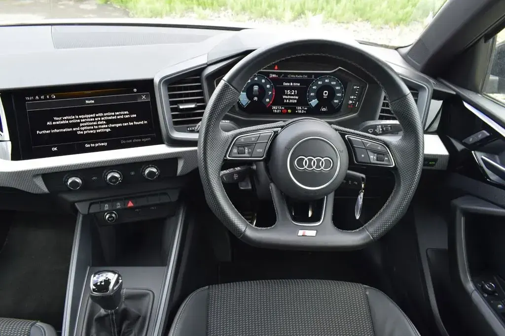 Used Audi A1 Sportback Black Edition 95 HP (69 kW) 2022 Grey Hatchback
