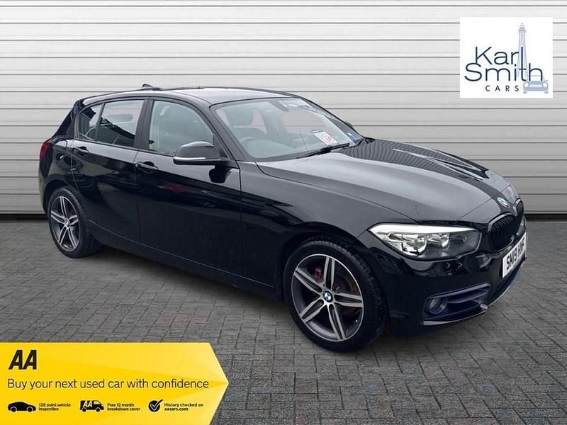 Black Used 2019 BMW 118 Sport Line Hatchback | £8,799 (Good price) - Image 1/3