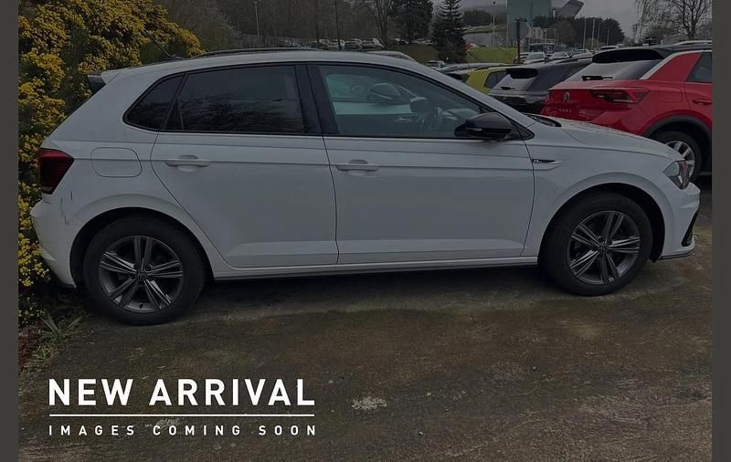 Used VW Polo R-line 110 HP (80 kW) 2021 White Hatchback