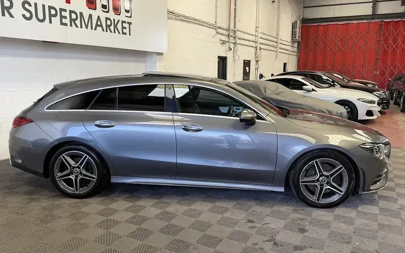 Used Mercedes CLA220 Shooting Brake AMG line 190 HP (139 kW) 2019 Grey Estate