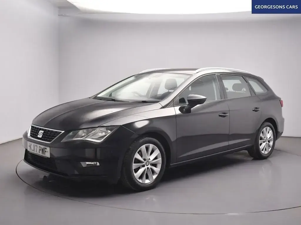 Used Seat Leon ST Ecomotive 115 HP (84 kW) 2017 Black Estate