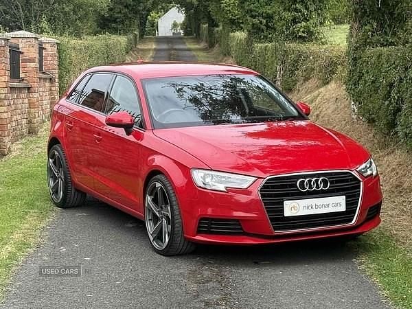 Red Used 2017 Audi A3 Premium Hatchback | £7,995 (Fair price) - Image 1/4