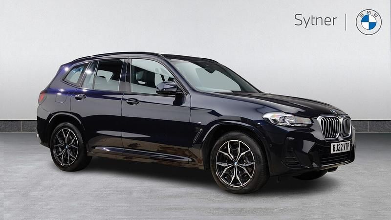 Black Used 2022 BMW X3 M Sport SUV | £34,000 (Fair price) - Image 1/4