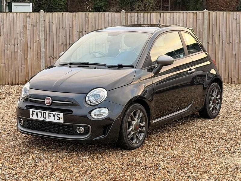 Used Fiat 500 Sport 70 HP (51 kW) 2020 Black Hatchback
