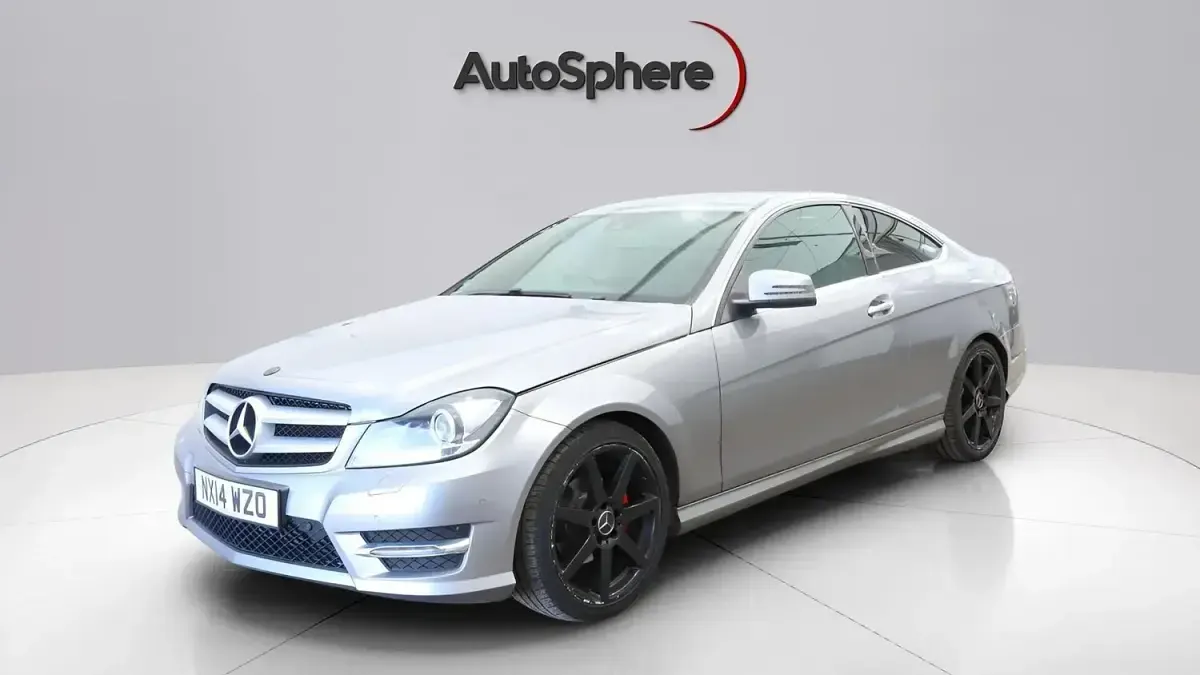 Used Mercedes C180 Sport Edition 2014 Silver Coupe