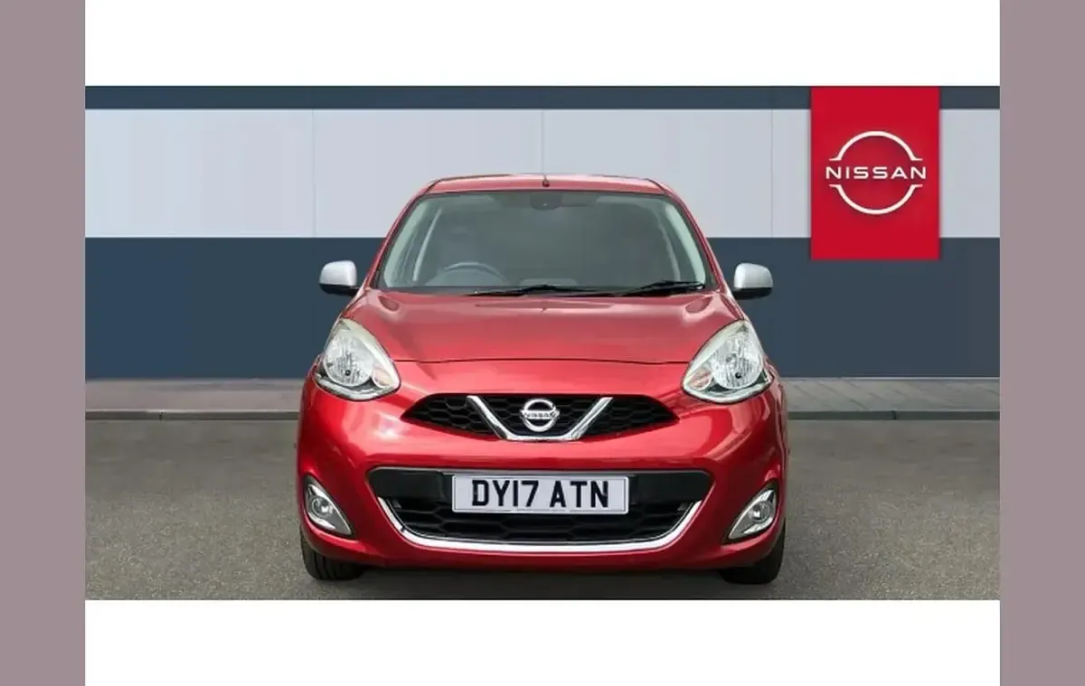 Used Nissan Micra N-TEC 80 HP (58 kW) 2017 Red Hatchback