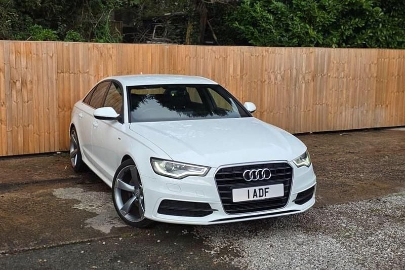 White Used 2013 Audi A6 S-Line Sedan | £7,490 (Fair price) - Image 1/1
