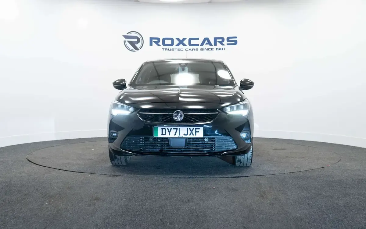 Used Vauxhall Corsa-e SRi 100 kW (136 HP) 2021 Black Hatchback