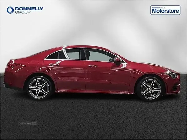 Used Mercedes CLA250e AMG Line Premium 218 HP (160 kW) 2022 Red Coupe
