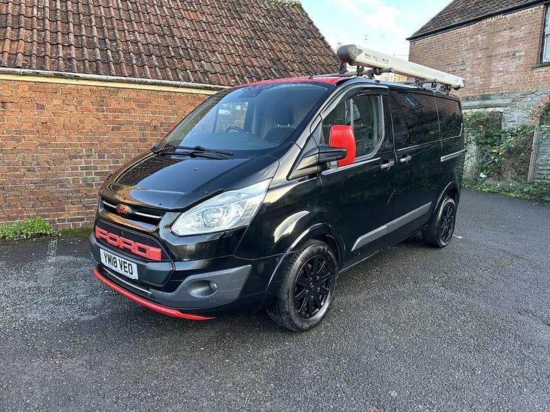 Used Ford Transit Custom Trend 170 HP (125 kW) 2018 Black Van