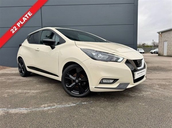 White Used 2022 Nissan Micra S Hatchback | £15,295 (Expensive) - Image 1/4