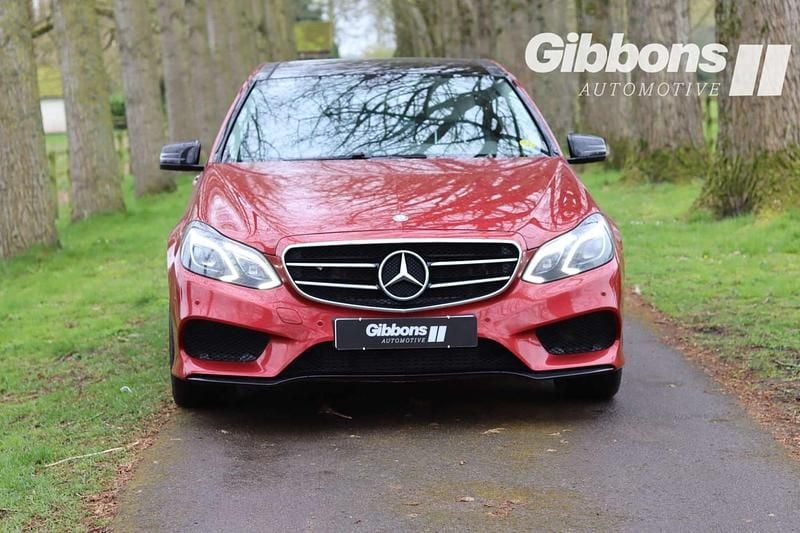 Used Mercedes E350 AMG 258 HP (189 kW) 2015 Red Sedan