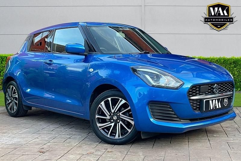 Blue Used 2021 Suzuki Swift SZ-L Hatchback | £8,990 (Fair price) - Image 1/4