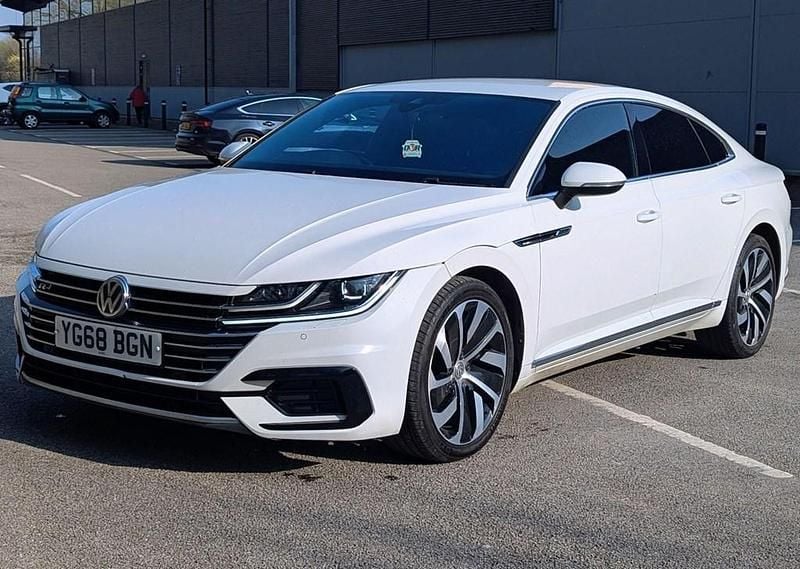 Used VW Arteon R-line 2019 White Hatchback