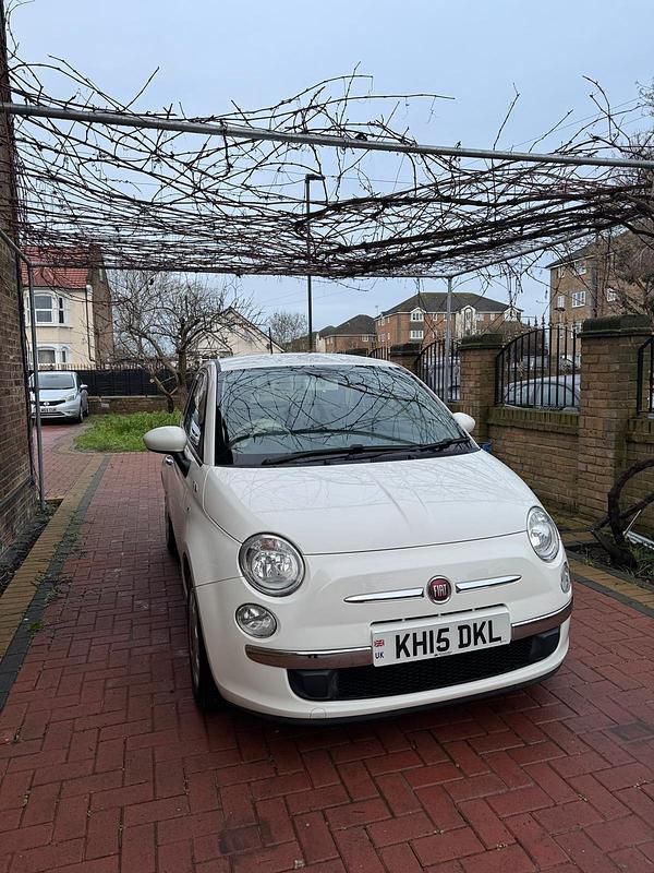 Used Fiat 500 Pop 69 HP (50 kW) 2015 White Hatchback