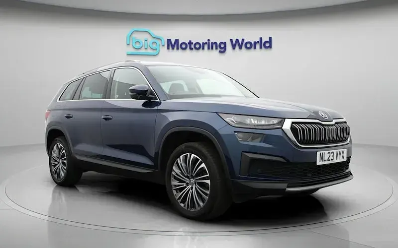 Used Skoda Kodiaq SE L Executive 150 HP (110 kW) 2023 Blue SUV