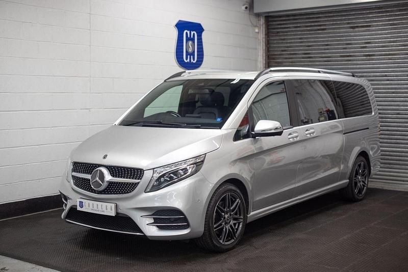 Silver Used 2019 Mercedes V300 AMG line MPV | £45,000 (A bit pricey) - Image 1/3