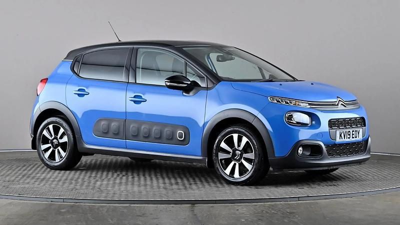 Used Citroën C3 Flair 110 HP (80 kW) 2019 Blue Hatchback