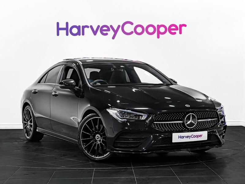 Black Used 2023 Mercedes CLA220 AMG Line Premium Plus Sedan | £27,490 (A bit pricey) - Image 1/4