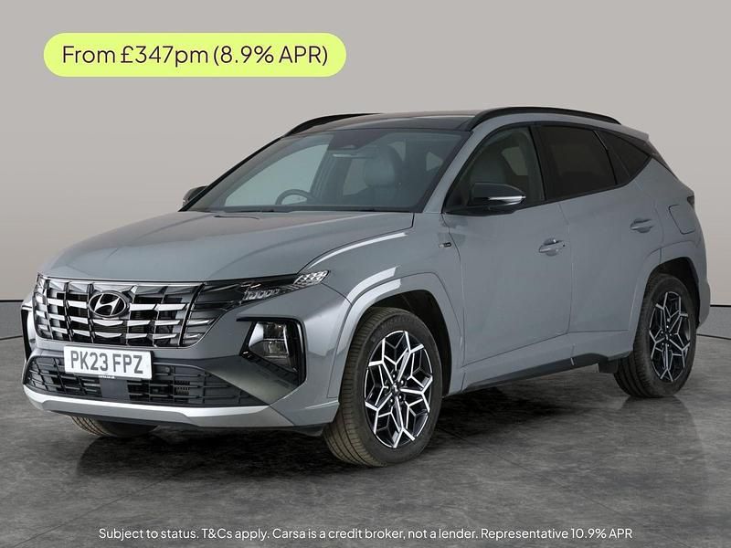 Grey Used 2023 Hyundai Tucson N Line SUV | £23,905 (Fair price) - Image 1/3