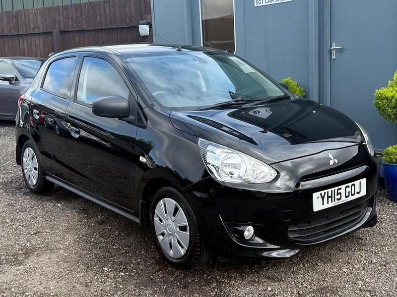 Black Used 2015 Mitsubishi Mirage Hatchback | £4,750 (Fair price) - Image 1/4