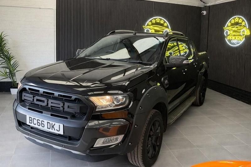 Used Ford Ranger Wildtrack 197 HP (144 kW) 2017 Black Pickup