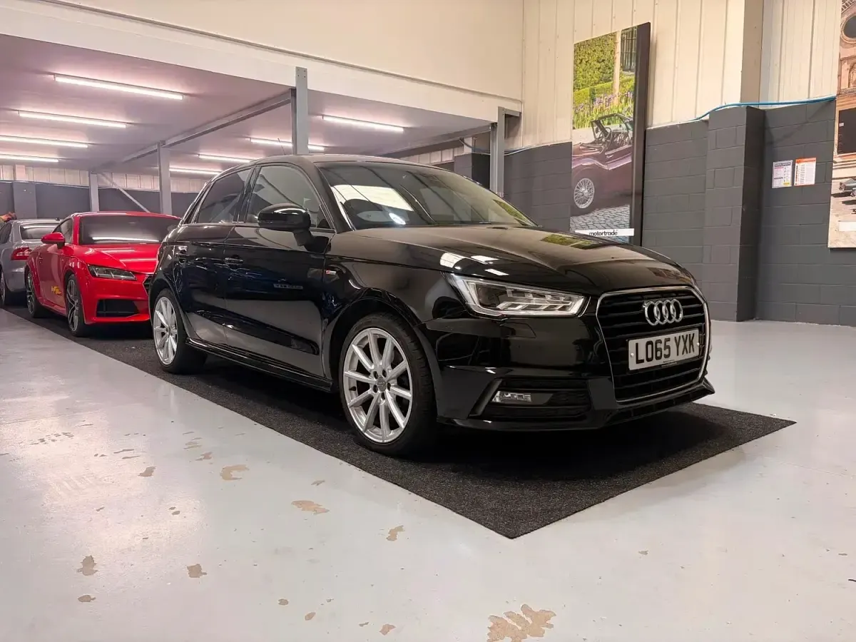 Used Audi A1 Sportback S-Line 2016 Black Hatchback