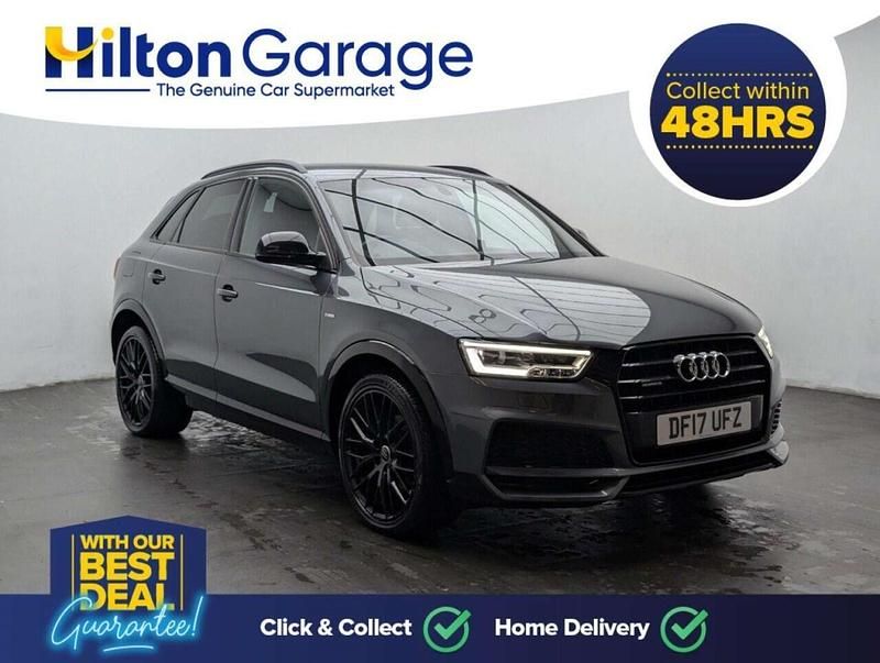 Used Audi Q3 Black Edition 150 HP (110 kW) 2017 Grey SUV