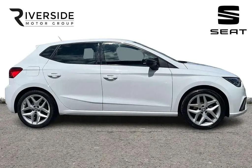 Used Seat Ibiza FR 95 HP (69 kW) 2020 White Hatchback