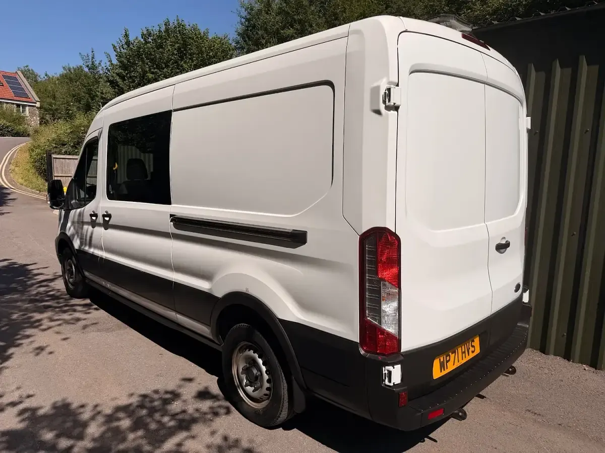 Used Ford Transit 130 HP (95 kW) 2022 White Van