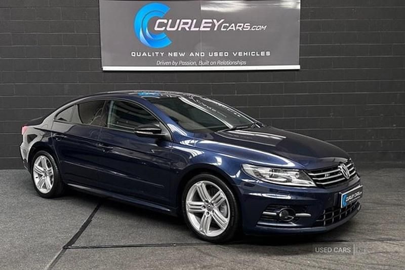 Used VW CC Black Edition 150 HP (110 kW) 2016 Blue Sedan