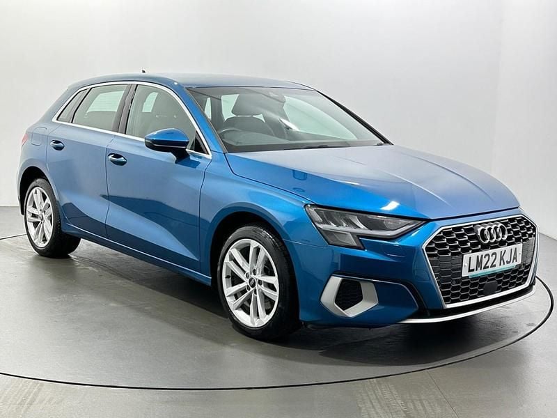 Blue Used 2022 Audi A3 e-tron Sport Hatchback | £15,788 (Super price) - Image 1/3