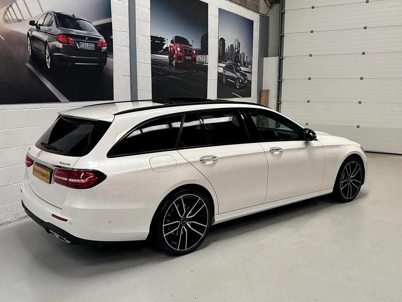 Used Mercedes E400 AMG line 2020 White Estate