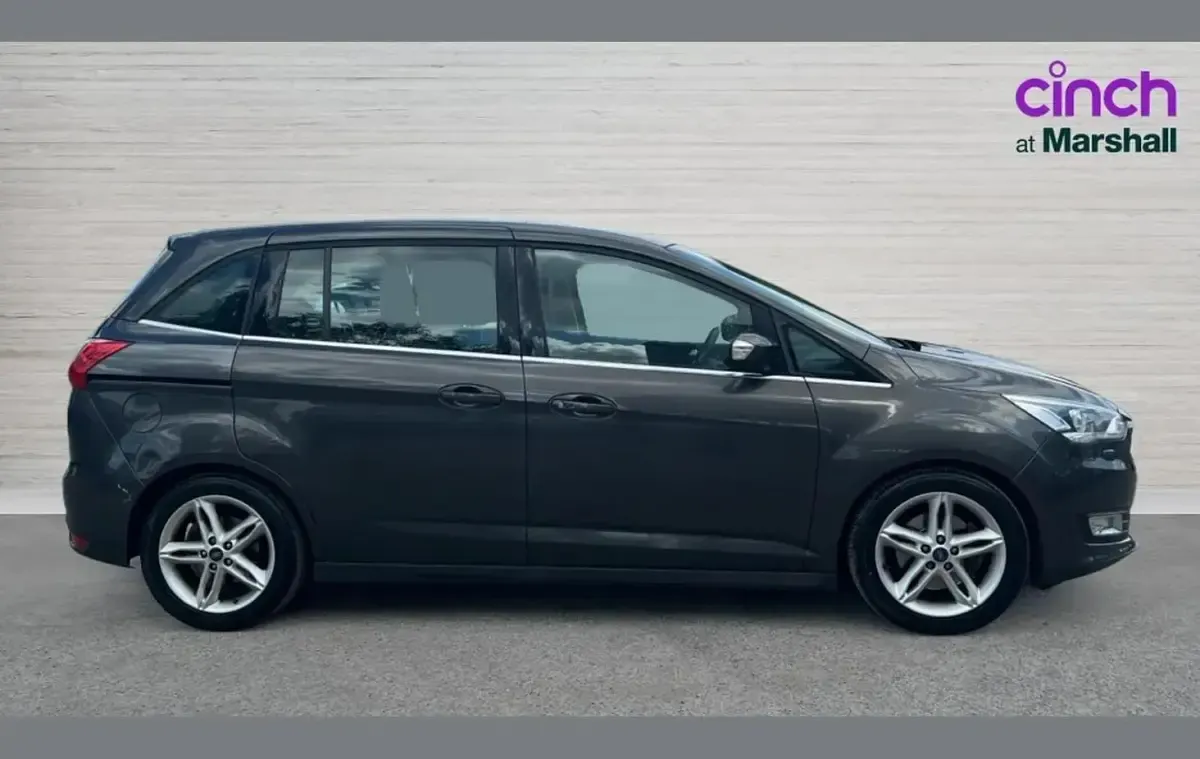 Used Ford Grand C-Max Titanium X 125 HP (91 kW) 2018 Grey MPV