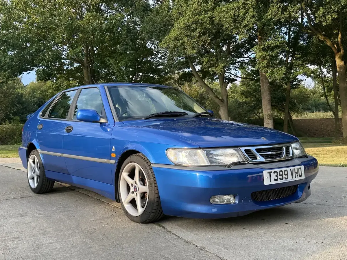 Used Saab 9-3 1999 Blue Hatchback