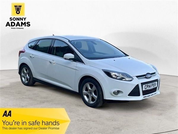 White Used 2014 Ford Focus Zetec Hatchback | £3,990 (Good price) - Image 1/1