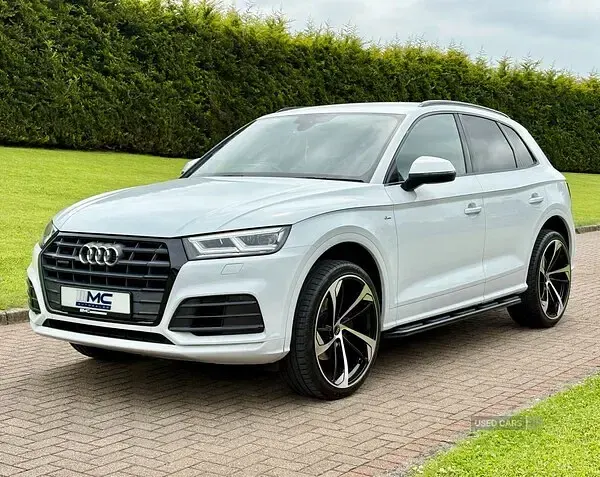Used Audi Q5 S-Line 190 HP (139 kW) 2018 White SUV